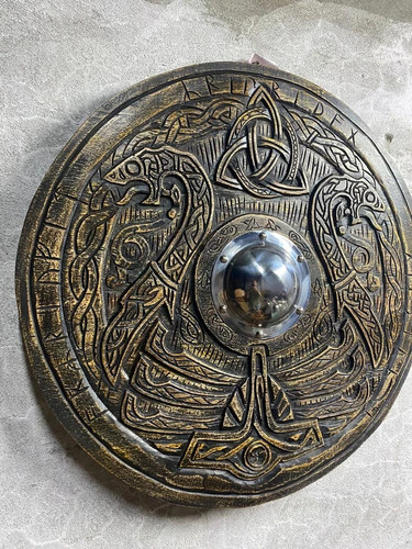 Wooden norse carving - wooden,