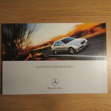 MERCEDES C-Class C220 CDI C180 C200 Kompressor C240 C320 French Brochure 2000