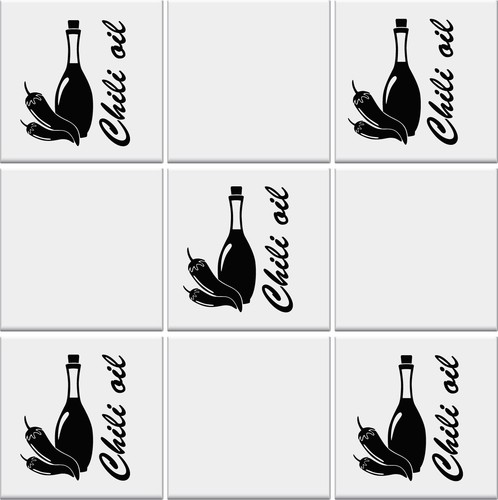 Kitchen tile stickers - tile,