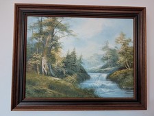 Vintage Framed Oil Painting