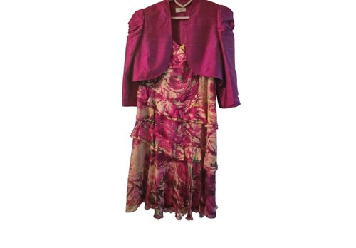 Condici pink tiered dress - tiered,
