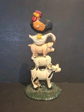 Farm Animals Cast Iron Heavy