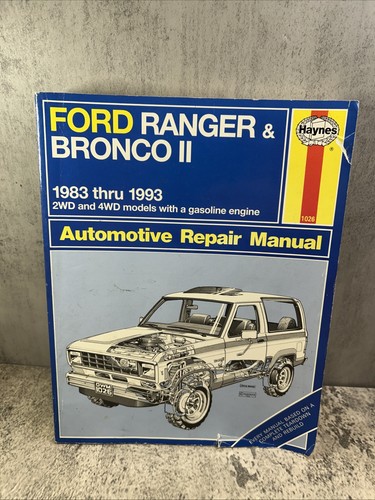 Haynes repair manual ford - repair,