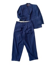 1940s 1950s Gabardine Wool