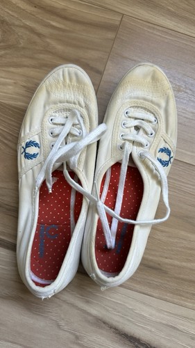 Fred perry white canvas - perry,