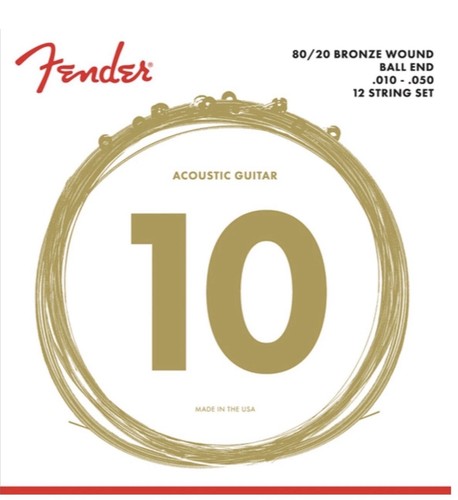 Fender 12l 20 bronze - 80/20,