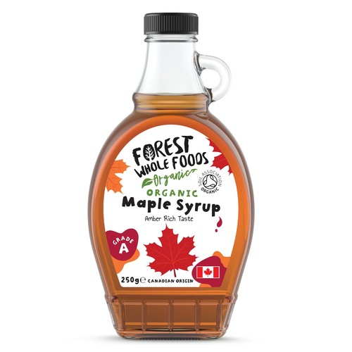 Organic maple syrup 250g - organic,