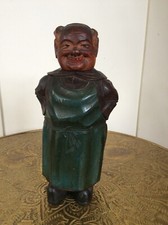 Antique Treen Monk Liqueur