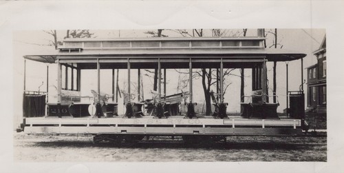 West end railway - end, st