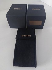 100% GENUINE ORIGINAL RADO WATCH TRAVEL POUCH AND BOX