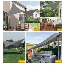 MOKANI Sun Shade Sail 3x3m UV Block Waterproof Garden Patio Shade