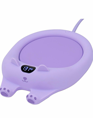 Cat shaped purple - purple, electric