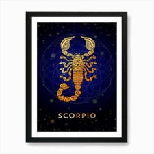 Scorpio — Zodiac golden sign