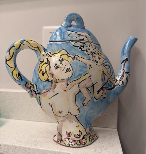 Teapot signed selfridge - teapot,