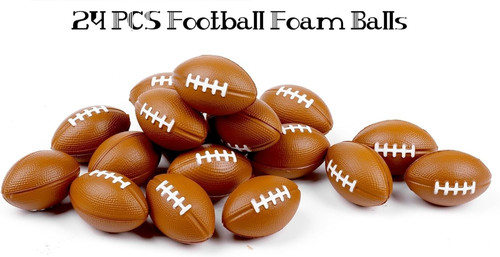 Pack mini foam football - mini,