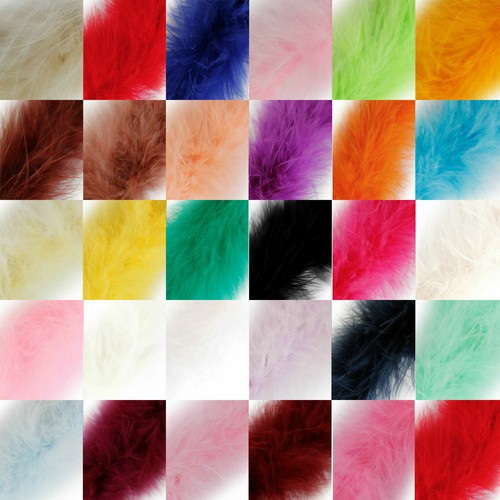 Marabou swansdown fur trim - fur,