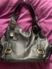 Catwalk Leather Handbag With Charms & Dust Bag.