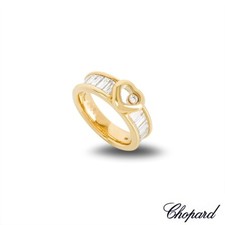 Chopard Yellow Gold Happy Diamonds Ring 82/2853-0111 RRP: £17,600
