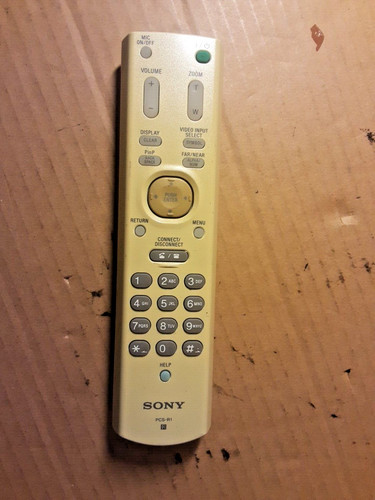 Sony pcs video - sony, pcs-r1