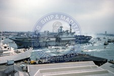 HMS HERMES (R12) Returns from