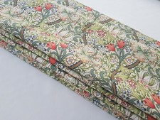 William Morris Roman Blind Made With Golden Lily Minor Fabric
