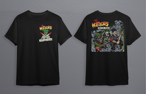 New the meteors band - band, t-shirt