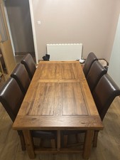 Large Extendable Dining Table