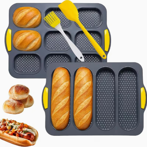 4pc silicone bread - bread, baking