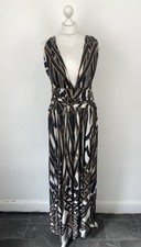 Forever Unique Maxi Dress Evening Wedding Backless Size 12 Ladies