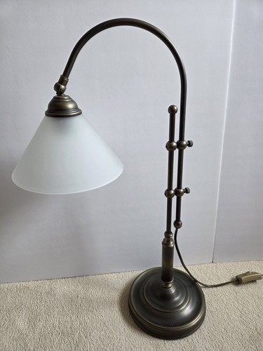 Antique style brass desk lamp - antique,