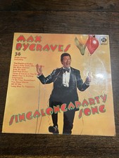 Max Bygraves Singalongaparty Song 12” Vinyl Record Comedy Vintage