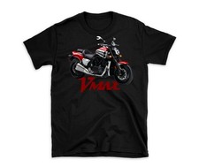 Vmax Red VMX1700 Motorcycle Yamaha T Shirt , Sizes M to 5XL Printed in UK
