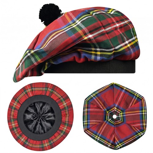 Scottish tartan caps tam - tartan,