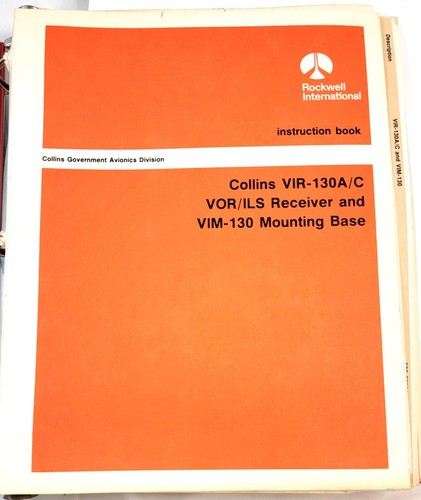 Collins vir 130a - vir-130a/c, navigation