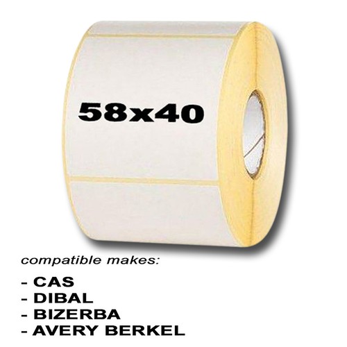 Scale labels cas - labels, (58x40mm)