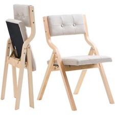 Uimoso Set of 2/4 White Wooden