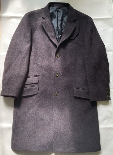 Duchamp harris tweed wool coat - harris,