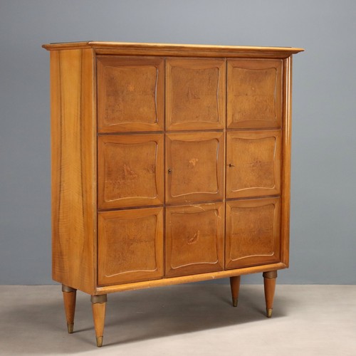 Vintage cupboard walnut - cupboard,