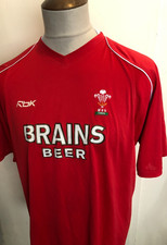 WALES REEBOK RUGBY UNION SHIRT