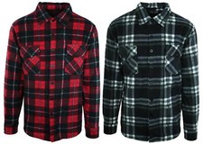 Mens Fleece Shirt Lumberjack