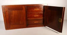 ANTIQUE MAHOGANY COLLECTORS -