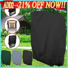 Large Outdoor Garden Folding Reclining Chair Cover Sun Lounger Covers Care UK