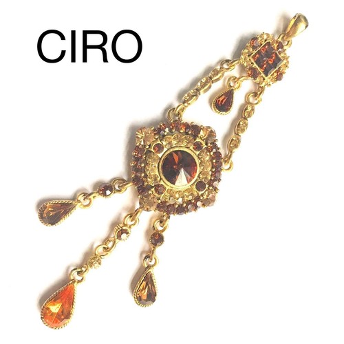 Vintage ciro topaz citrine - citrine, /