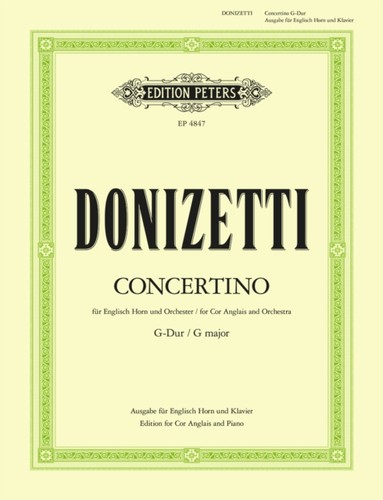 English horn concertino g - english, in