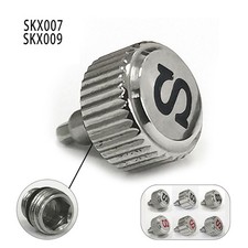 Steel Watch Crown and Stem Kit
