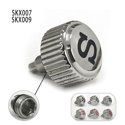 Steel watch crown - watch, stem