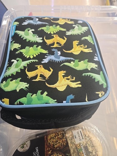 Smash dino insulated lunch bag - smash,
