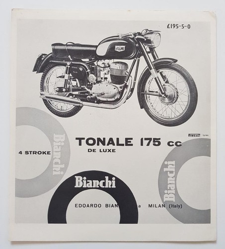Bianchi tonale 175cc luxe - bianchi,