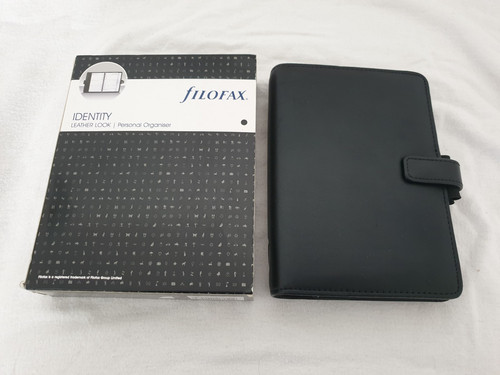 Filofax identity leather look - filofax,