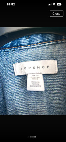 Topshop women blue denim - topshop,